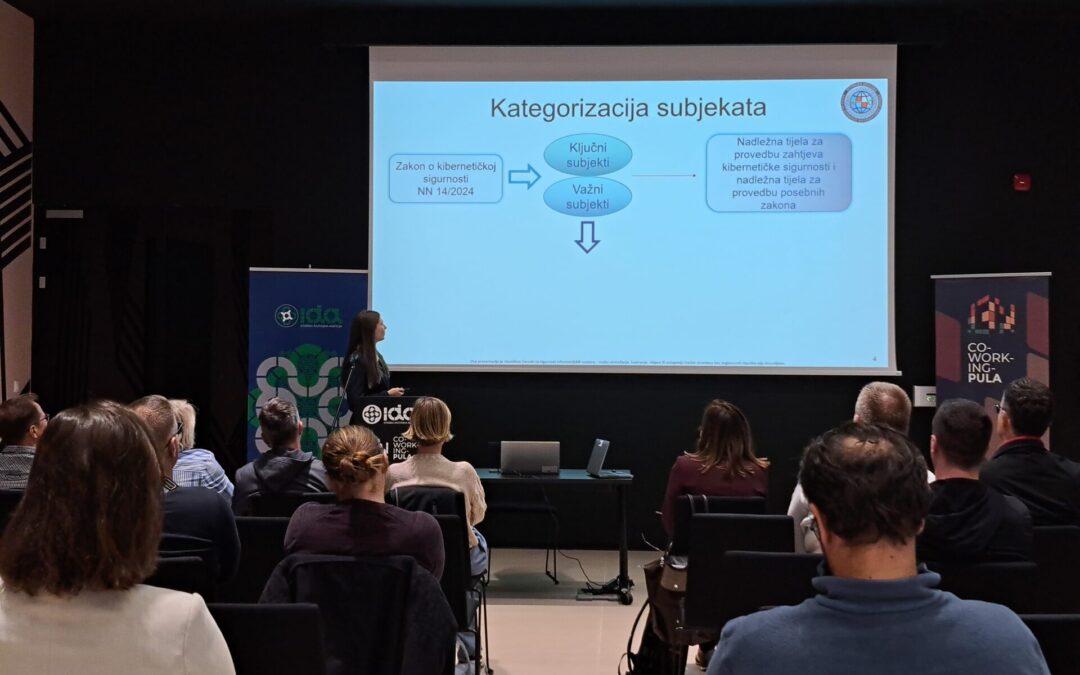 CyberMeetUp u Puli: predstavljene Smjernice ZSIS-a, Poziv vrijedan 1,97 milijuna eura i iskustva iz Zajednice stručnjaka za kibernetičku sigurnost