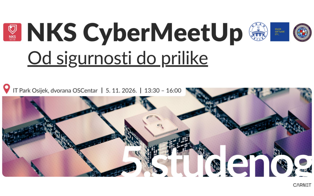 Poziv na CyberMeetUp 5. studenoga 2026. u Osijeku